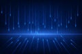 Binary circuit future technology,blue cyber security concept background, abstract hi speed digital internet vector illustration