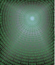 Binary code 1 Royalty Free Stock Photo