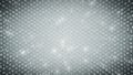 Binary code array with glowing blue symbols 3D render Royalty Free Stock Photo