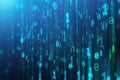 Binary code background Royalty Free Stock Photo