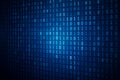 binary code background, computer data binary code background. futuristic technology of artificial intelegence Royalty Free Stock Photo