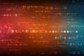 Binary Code Background, Digital Abstract technology background Royalty Free Stock Photo