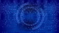 Binary Code Background, Digital Abstract technology background. Java, coding. Royalty Free Stock Photo
