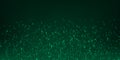 Binary code background. Digital data stream in green colors. Matrix. Vector