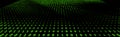 Binary code background with green digits on a black. Vector graphics