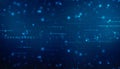 Binary Code Background, Internet Data, Big data communication background binary code format in technology background. Royalty Free Stock Photo
