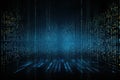 Binary code background. Programming and coding concept. Ai Generative Royalty Free Stock Photo
