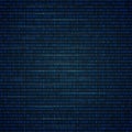 Binary code bright blue background. Programming code. Dark net concept. Digital web technology. DarkNet vector illustration Royalty Free Stock Photo