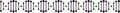 Binary code creating a digital pattern with dots and lines, representing data transmission and computer programming