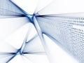 Binary code data flow Royalty Free Stock Photo