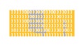 Binary Code Data Icon, Technology, Programming, Digital Information, vector design Generative AI Royalty Free Stock Photo