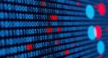 Binary Code Data Stream Digital Technology Background Royalty Free Stock Photo