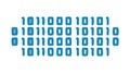 Binary Code Digital Data, Programming and Technology Pattern, vector design Generative AI Royalty Free Stock Photo