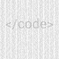 Binary code digital technology background. Computer data by 0 and 1. Algorithm Binary Data Code, Decryption and Encoding. Vector Royalty Free Stock Photo