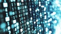 Binary Code Dynamics: The Language of Digital Data Royalty Free Stock Photo