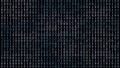 Binary code in the future digital abstract background Royalty Free Stock Photo