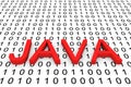 Binary code Java Royalty Free Stock Photo