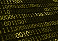 Binary code numbers for computer background Royalty Free Stock Photo