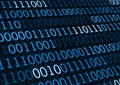 Binary code numbers for computer background