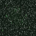 Binary code with numbers one and zero on dark background. Artificial intelligence. Big data. Smart system. Coding or Royalty Free Stock Photo