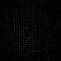 Binary code pattern of 1s and 0s arranged in rows on a dark background. The layout Royalty Free Stock Photo