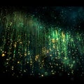Binary Code Rain