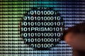 Binary code screen Royalty Free Stock Photo