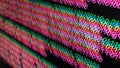 Binary code Software development. Royalty Free Stock Photo