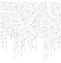 Binary code stream background data vector design Royalty Free Stock Photo