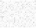 Binary code stream background data vector design Royalty Free Stock Photo