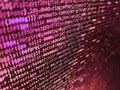 Binary computer code background, abstract. Computer script coding source code on desktop monitor. Background of software developer Royalty Free Stock Photo