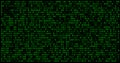 Binary computer code green background. Coding, programming language, encryption, hacker concept. Royalty Free Stock Photo