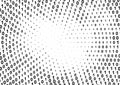 Binary computer code halftone pattern Royalty Free Stock Photo