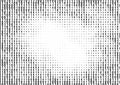 Binary computer code halftone pattern Royalty Free Stock Photo