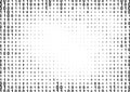 Binary computer code halftone pattern Royalty Free Stock Photo