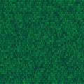 Binary computer code repeating vector background illustration. C Royalty Free Stock Photo