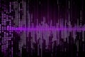 Binary computer matrix code data stream abstract background Royalty Free Stock Photo