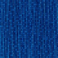 Binary digital code. Blue computer background numbers 1,0. Binary code on a solid white background for your design. Programming co Royalty Free Stock Photo