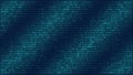 Binary Grid Texture - Cyan Digital Code Field on Dark Blue Gradient Background Royalty Free Stock Photo