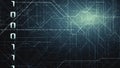 Binary Matrix Code Background. Concept Of Coding Royalty Free Stock Photo