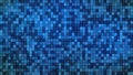 01 or binary numbers on the computer screen on monitor matrix background, Digital data code in hacker or safety security Royalty Free Stock Photo