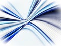 Binary stream, binary code data flow Royalty Free Stock Photo