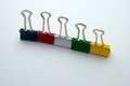 Binder clip Royalty Free Stock Photo