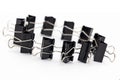 Binder clips Royalty Free Stock Photo