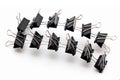 Binder clips Royalty Free Stock Photo