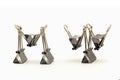 Binder clips Royalty Free Stock Photo