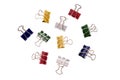 Binder clips Royalty Free Stock Photo