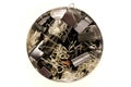 Binder clips in a round box Royalty Free Stock Photo