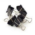 Binder clips Royalty Free Stock Photo