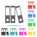 binders icon. Elements in multi colored icons for mobile concept and web apps. Icons for website design and development, ap Royalty Free Stock Photo